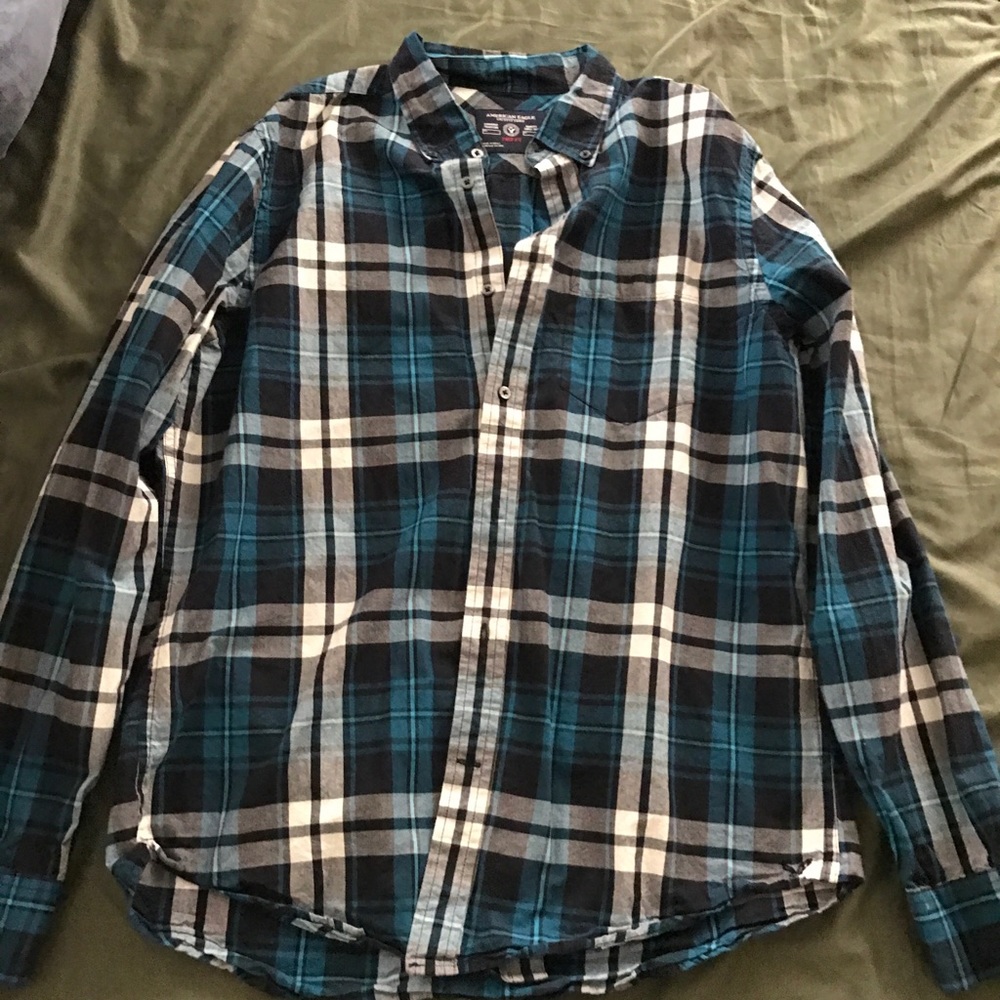 American Eagle Prep Fit Flannel