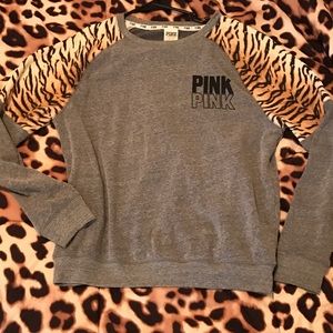 Pink tiger sweater