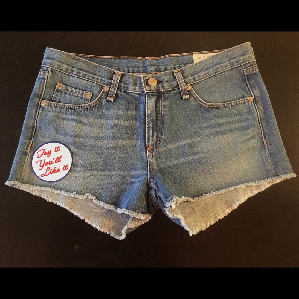 Rag & Bone jean shorts 25