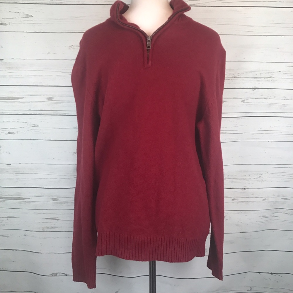 Merona men's 1/4 zip sweater