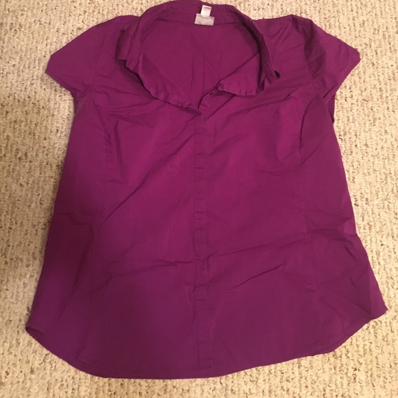 Purple button down - Picture 1 of 1