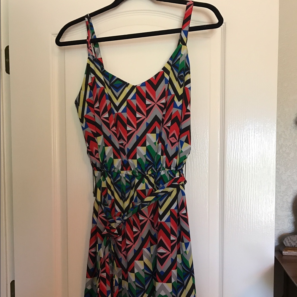 Geometric summer dress