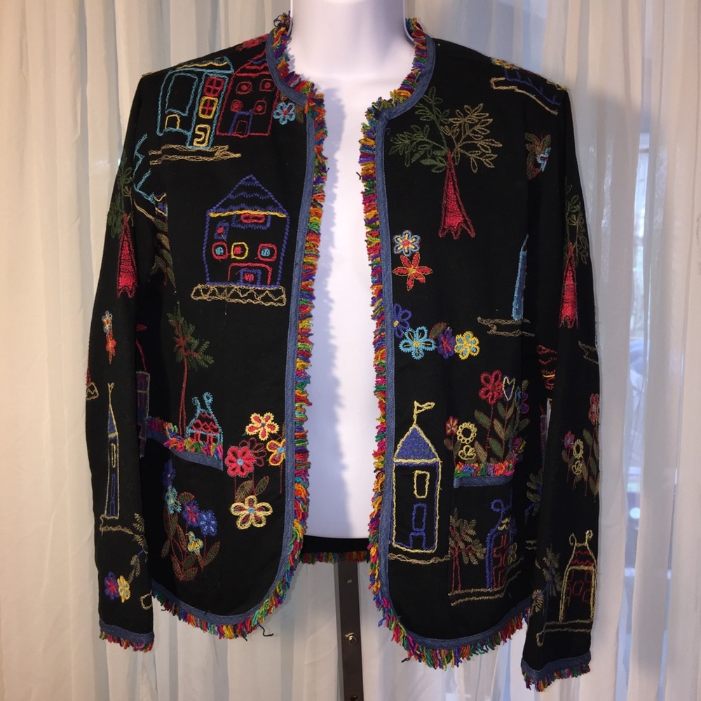 #715. 😍SALE😍 A GREAT EMBROIDERED JACKET