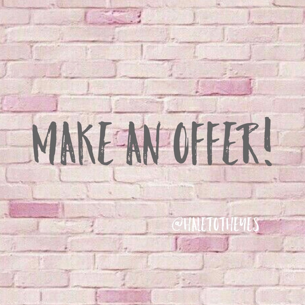 💕 MAKE ME AN OFFER 💕