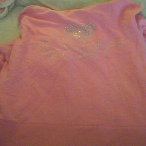 Victorias secret zip up hooded sweatshirt