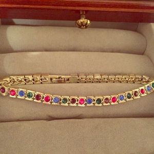 Multi Colored Jewel Bracelet