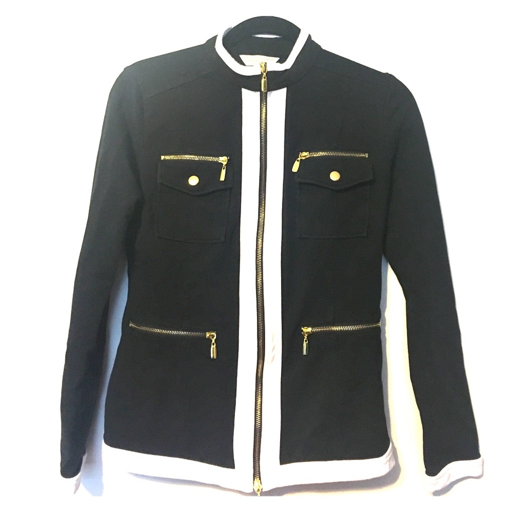 Black and white sweater/jacket