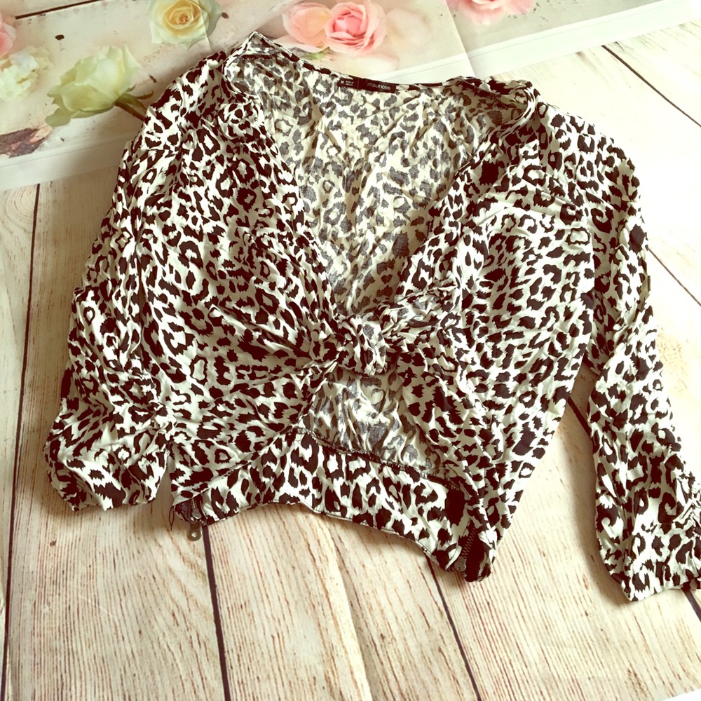 Maurice's leopard jacket