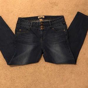 high waist jeans