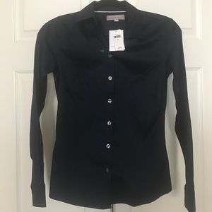 Banana Republic  fitted button down - NWT navy