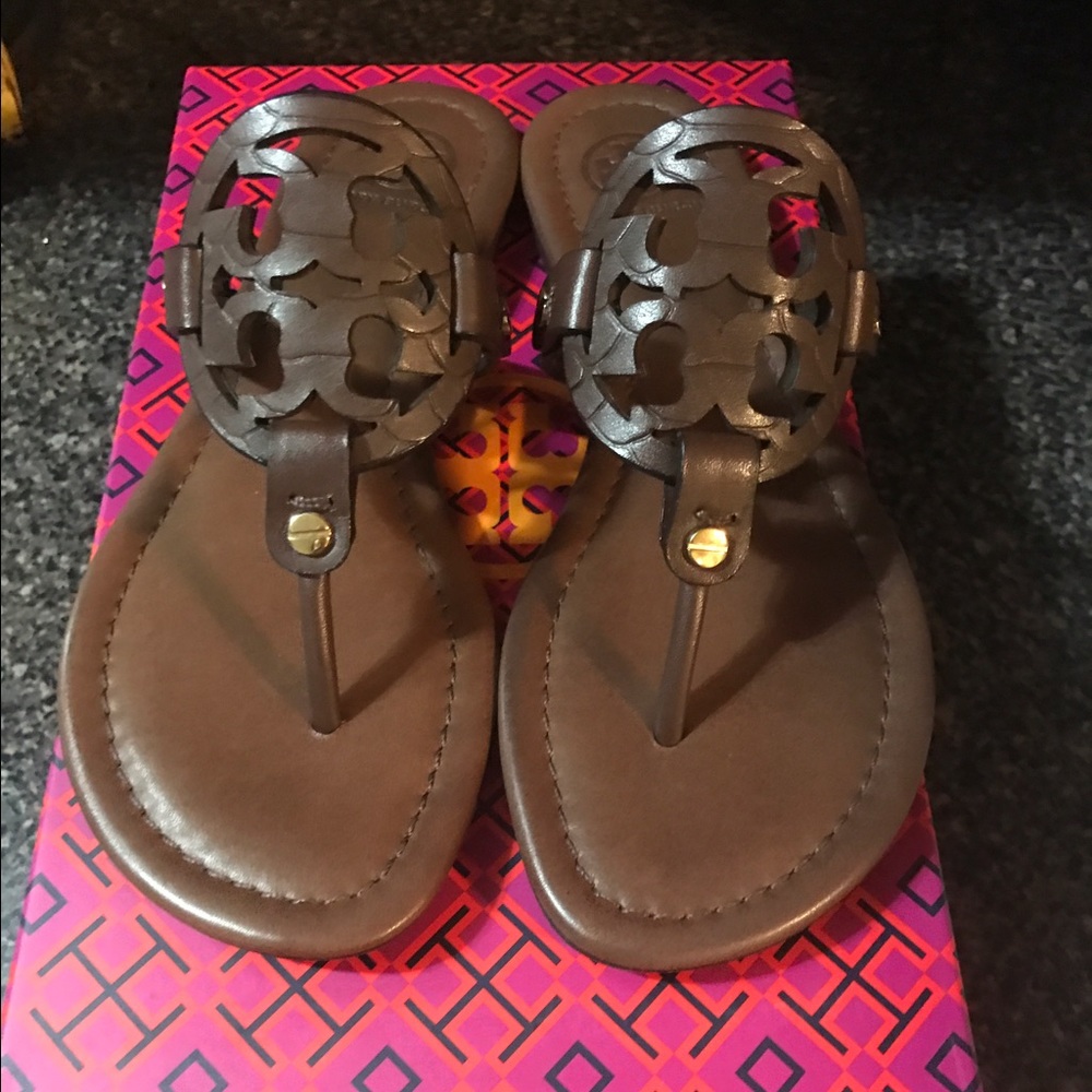 Tory Burch Miller Sandals Size 6