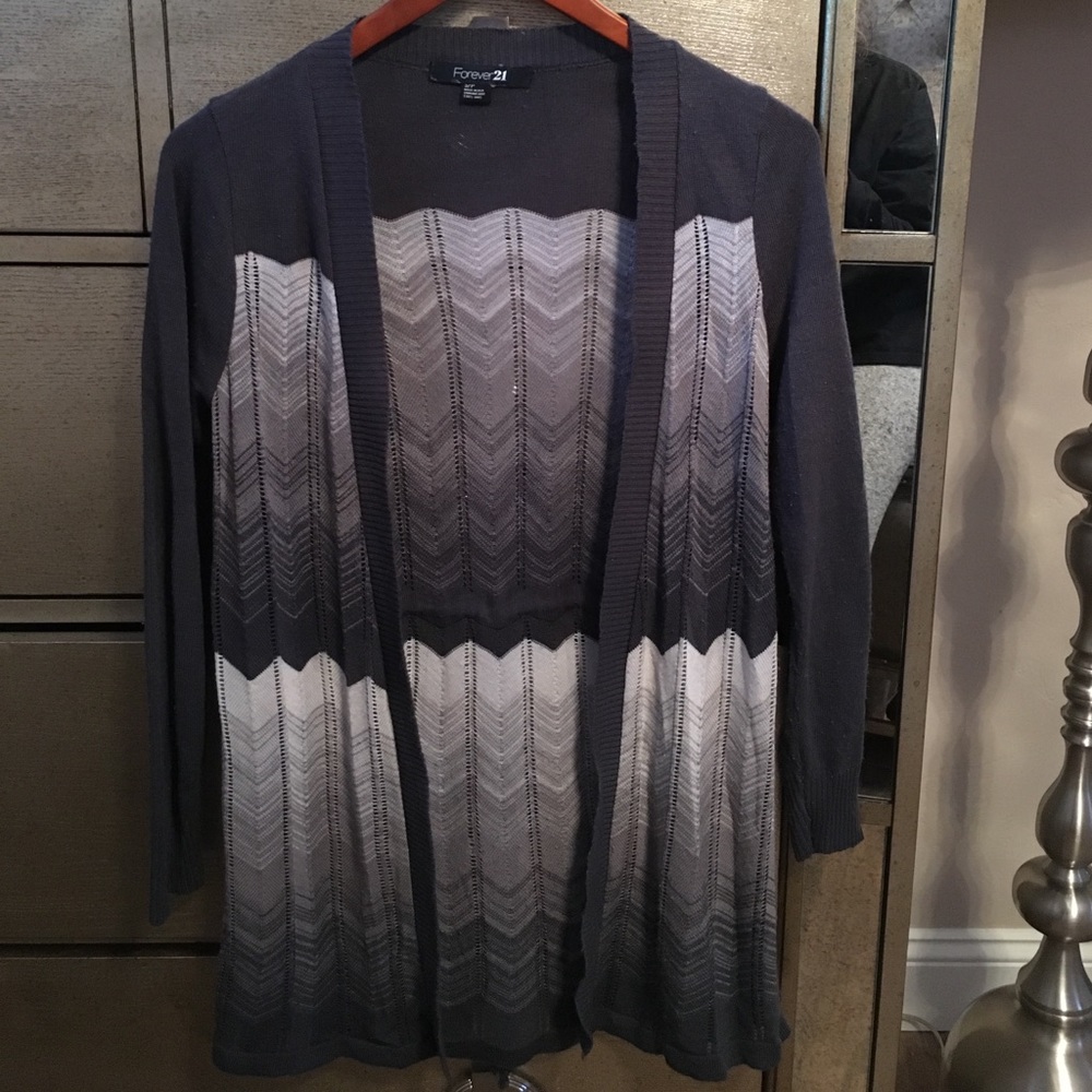 long cardigan
