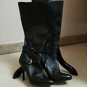 Sale! LAUREN RALPH LAUREN Leather Boots 9 1/2 B
