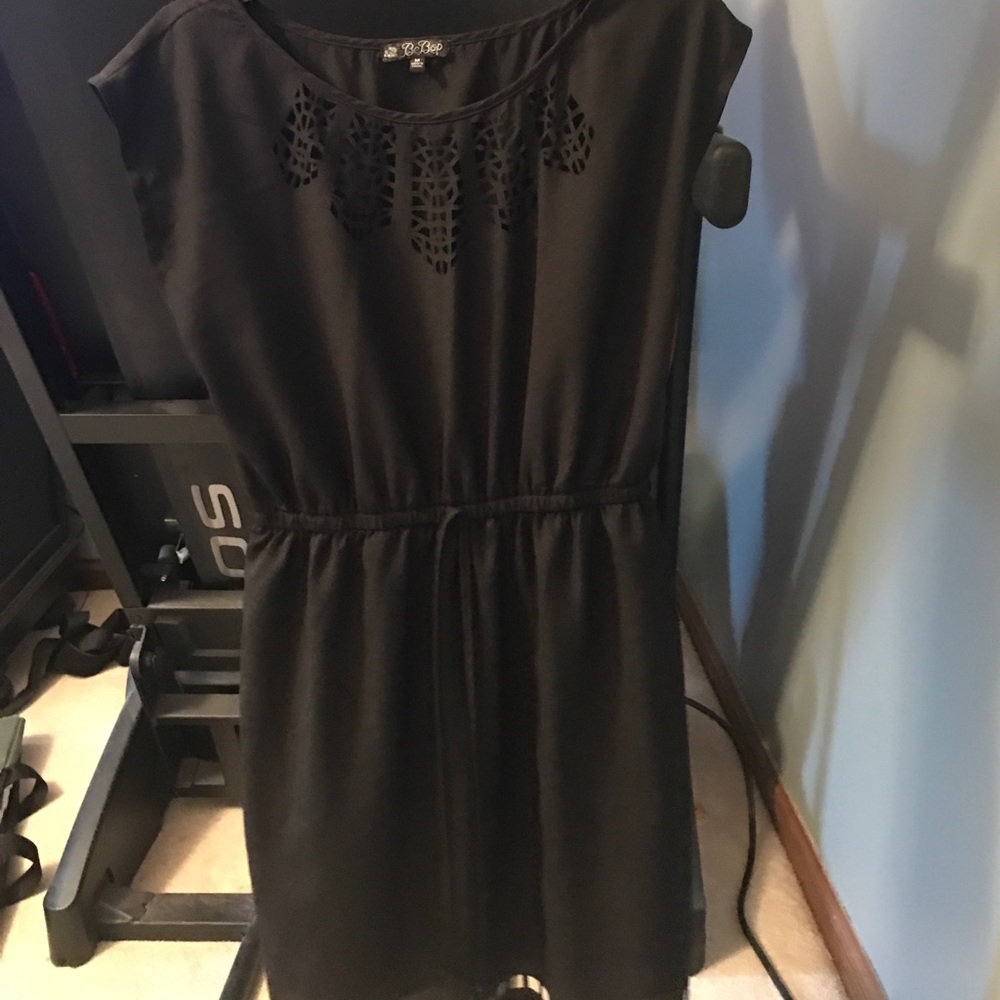 EUC black dress with cutouts - size M