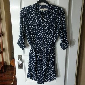 Navy Blue Loft Shirtdress