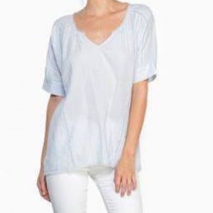 NWT pale blue top-size small