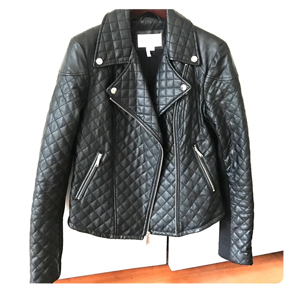 BCBGeneration faux leather jacket