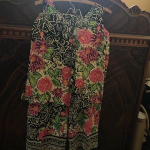 Sz S/M 2-pc Set- tank & pants by Weekend Traffic