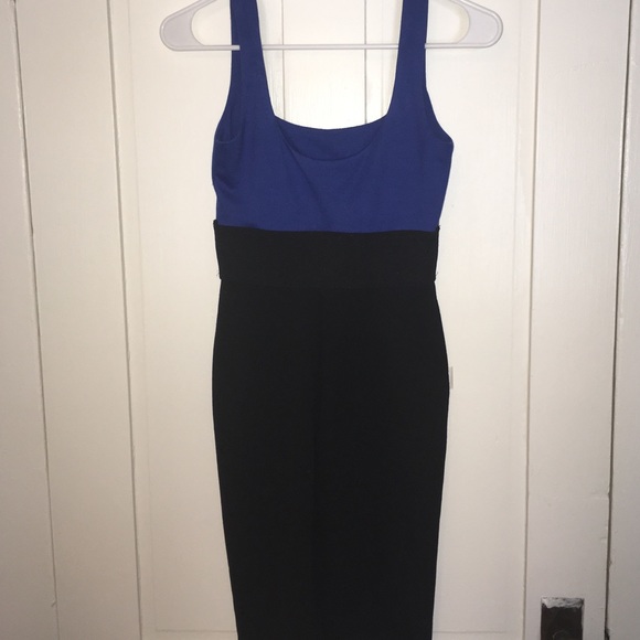 Necessary Objects Royal Blue/Black Dress XS - Picture 3 of 5