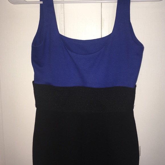 Necessary Objects Royal Blue/Black Dress XS - Picture 4 of 5