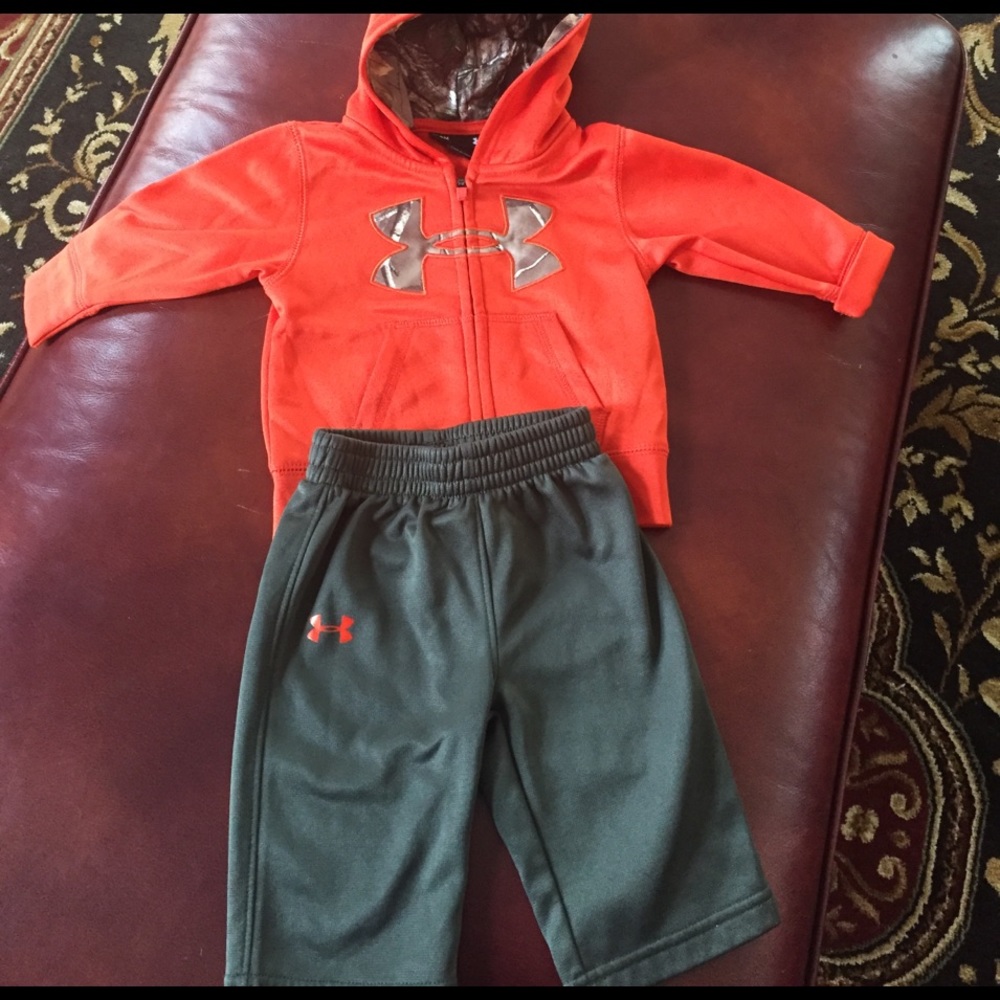 Baby Under Armour Sweatsuit 3-6months