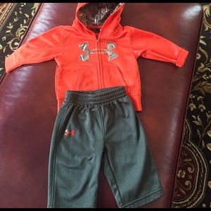 Baby Under Armour Sweatsuit 3-6months