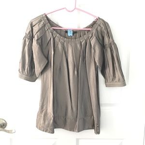 Silver BCBG blouse