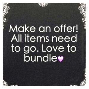 Sale!! All reasonable offers will be accepted!!