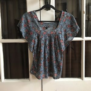 Flutter Sleeve Nordstrom Top