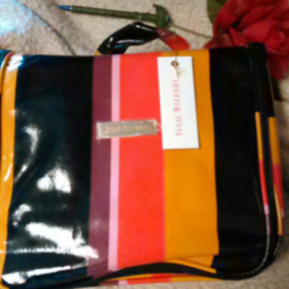 I.  Mizrahi Colorful make-up/ travel bag