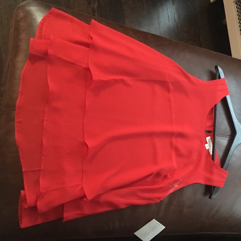 Coral shirt