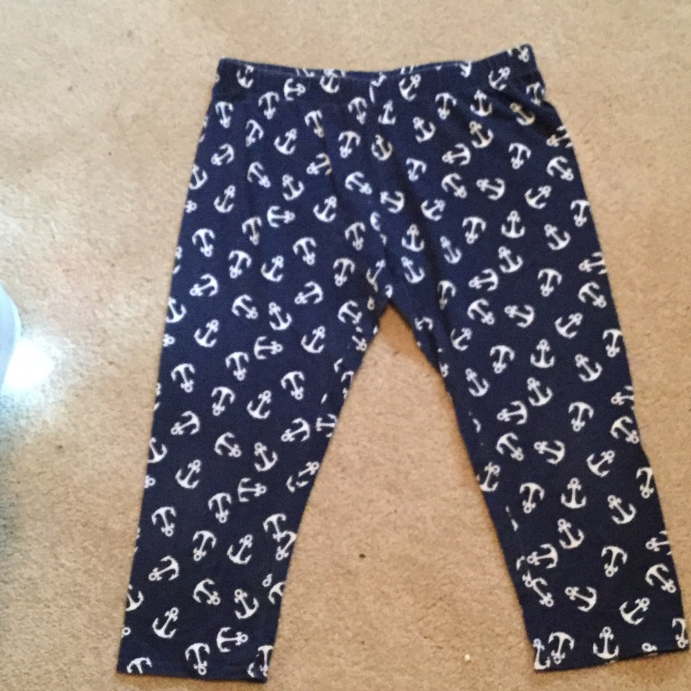 Anchor Capri leggings