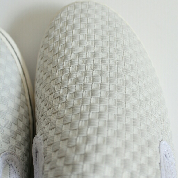 NIB Ralph Lauren White Janis Slip on sneaker sz 11 - Picture 4 of 6