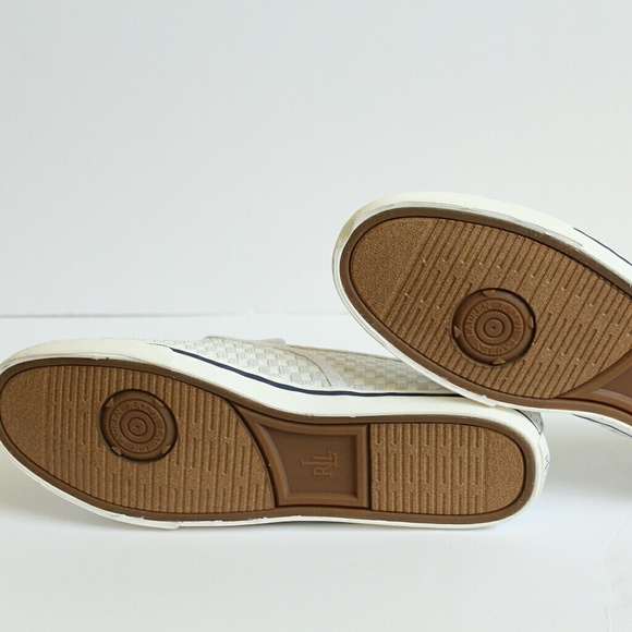 NIB Ralph Lauren White Janis Slip on sneaker sz 11 - Picture 6 of 6