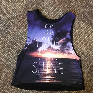 Decree almost crop top