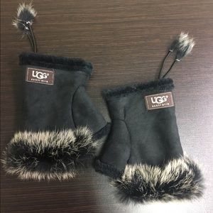 Ugg Hand-warmer fingerless mittens