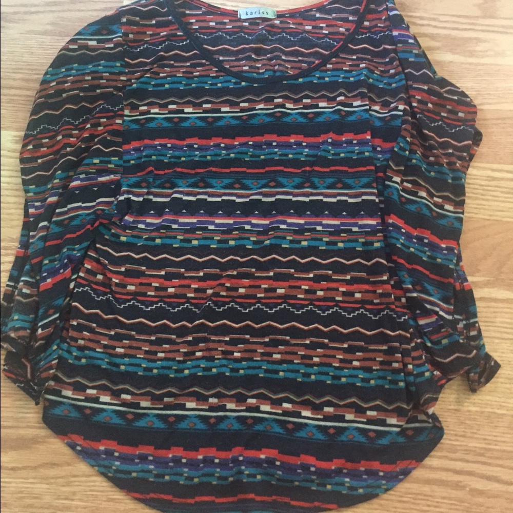 Aztec Print shirt