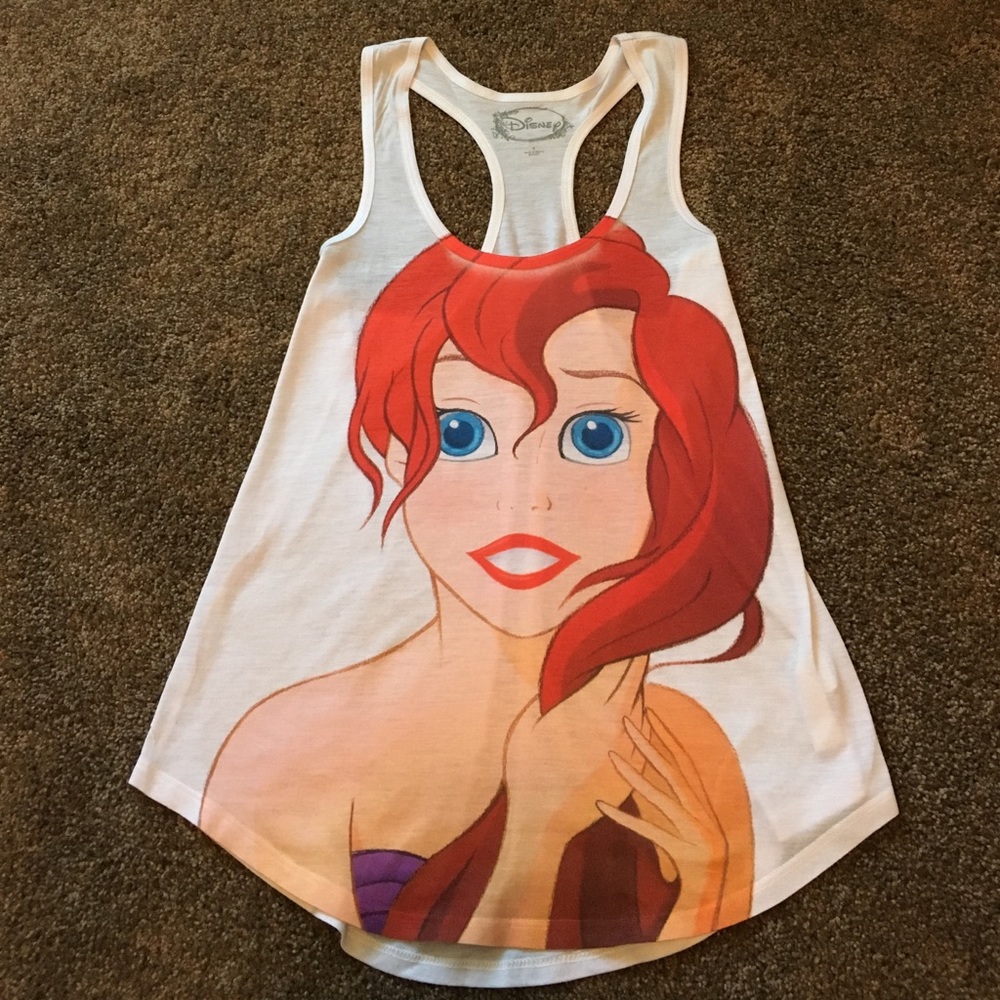 Little mermaid tank top.