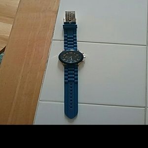 Blue jelly watch new