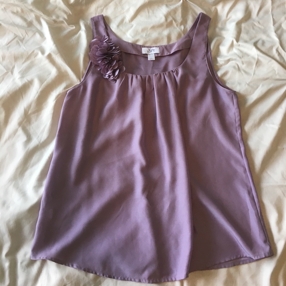 Loft tank top, size large