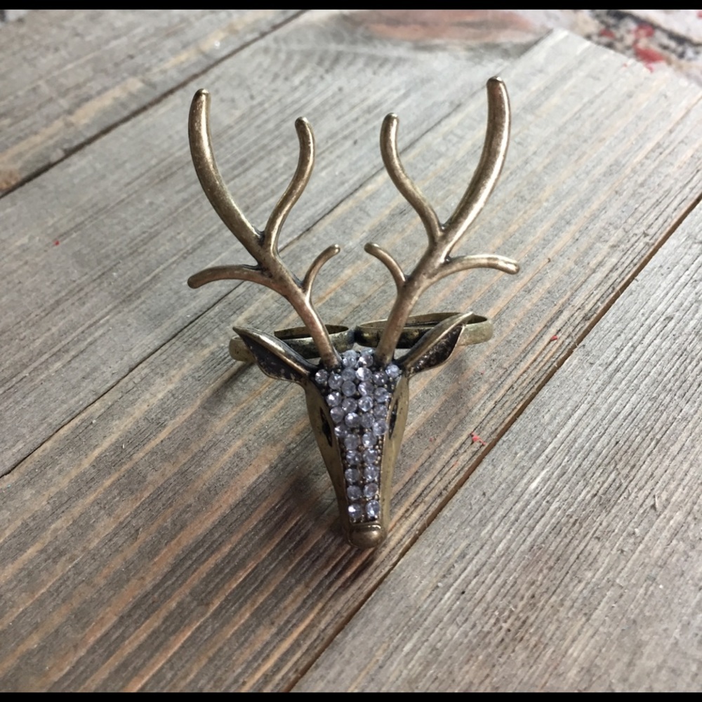 Two Finger Deer Ring 🦌