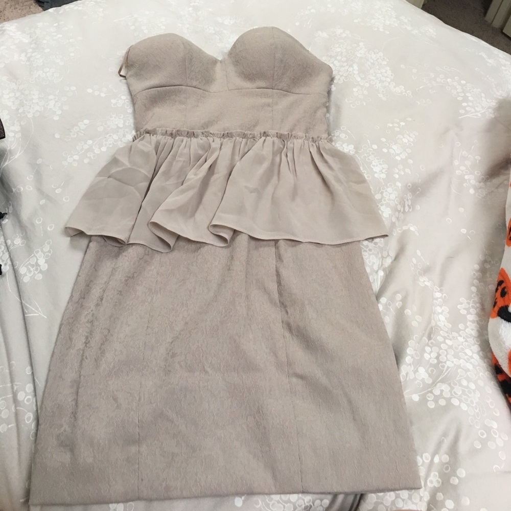 Guess strapless dress