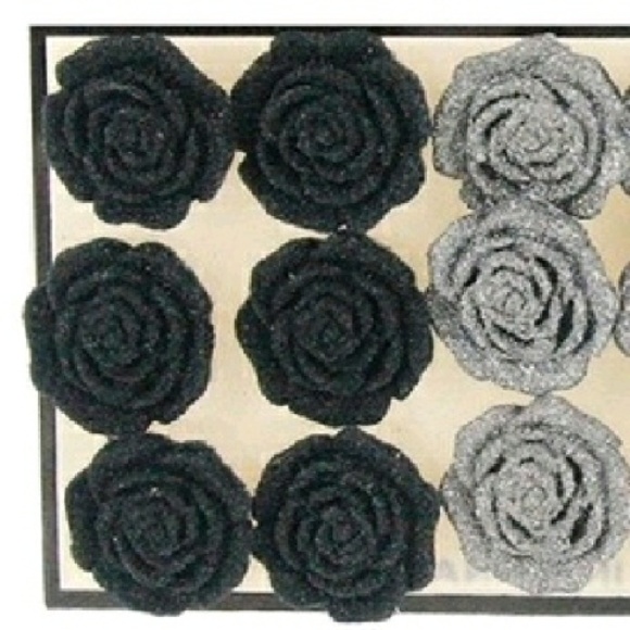 ✨SALE!😱9 PR! Gorgeous Hand Crafted Rose Earrings - Picture 3 of 3