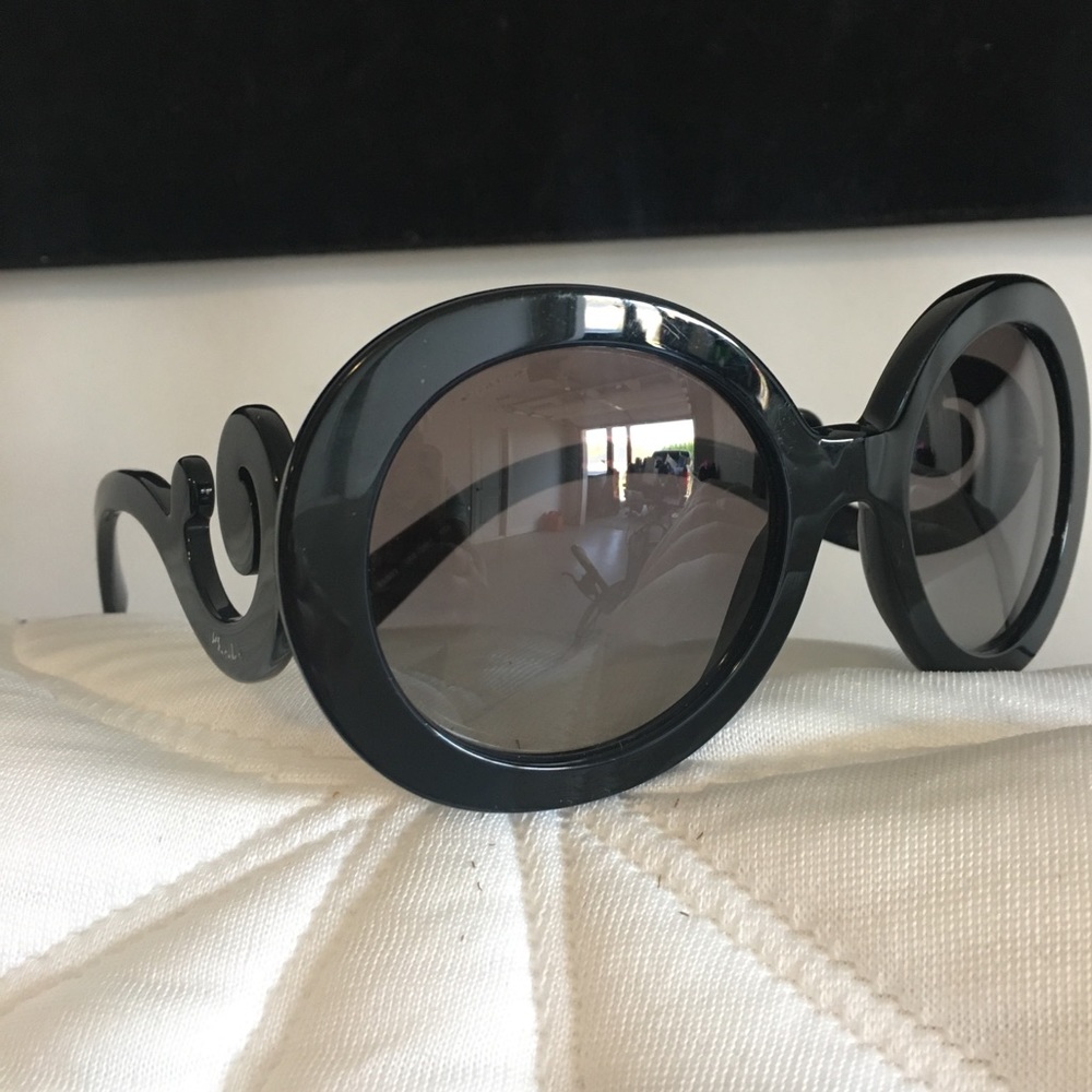 Prada spr27n black sunglasses