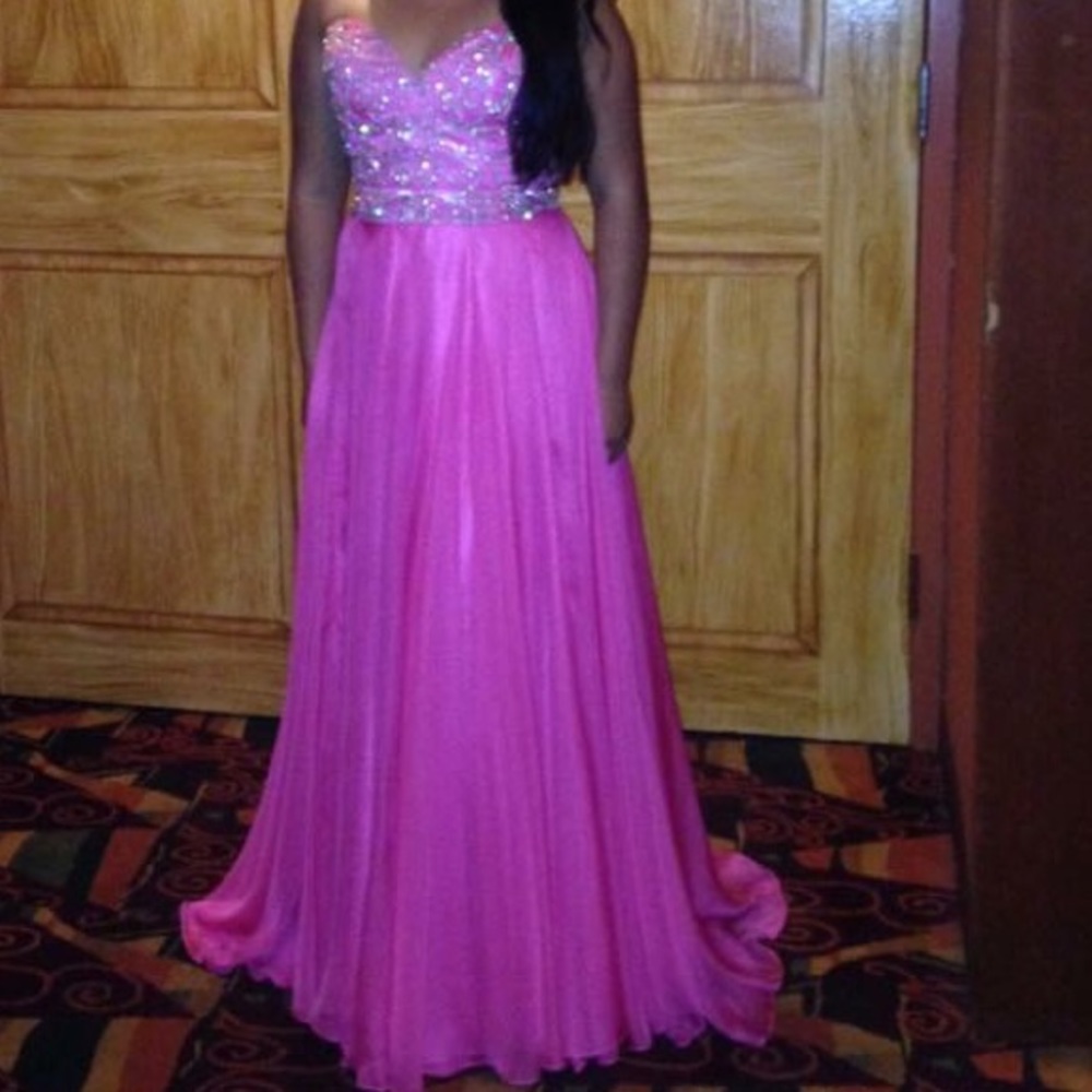 Pink Sherri Hill Gown