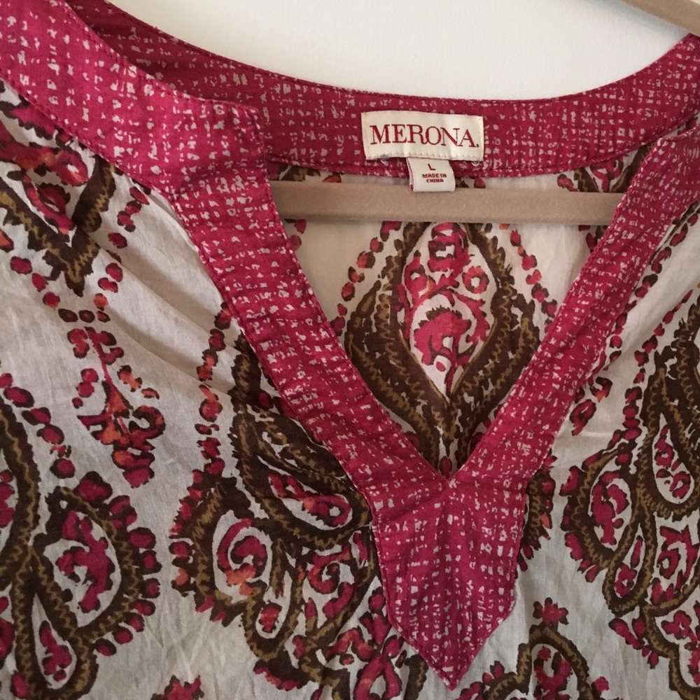 Patterned Tunic - Picture 2 of 3