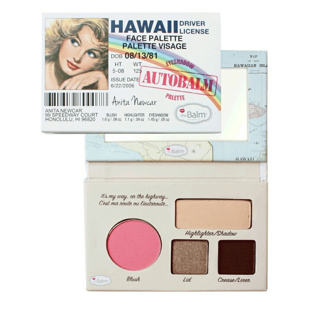 💯😉🌺Thebalm Hawaii pallette