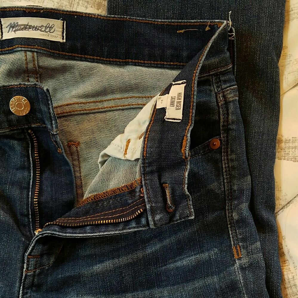 High Rise Skinny Jeans