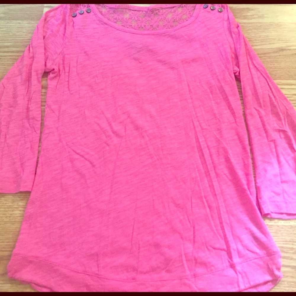 Pink Lace blouse