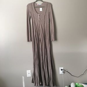 Free People Wildflower Maxi Dress Sand/Sable